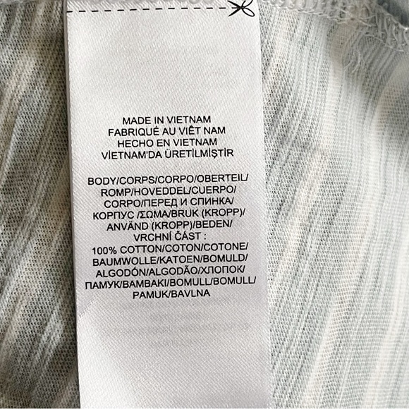 Lauren Ralph Lauren Stretch Jersey Knit Striped Maxi Dress Size M - Picture 9 of 9